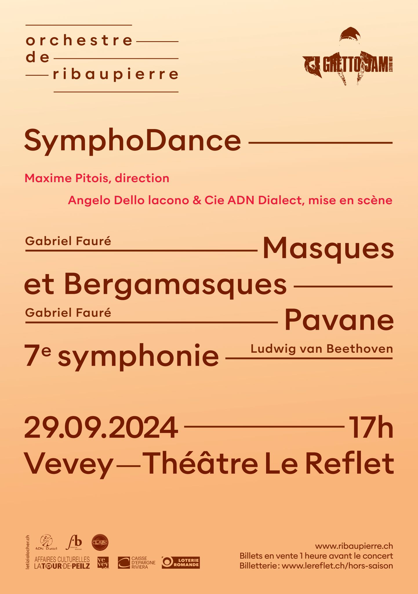 DI 29 septembre 2024 à 17h – Symphodance – Vevey